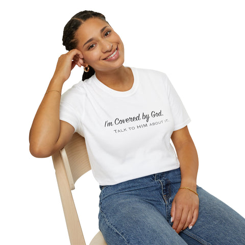I'm Covered by God | Unisex Softstyle T-Shirt