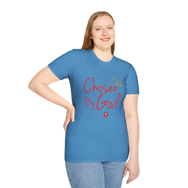 Chosen By God | Unisex Softstyle T-Shirt - Faith-Inspired Apparel for Everyday Wear