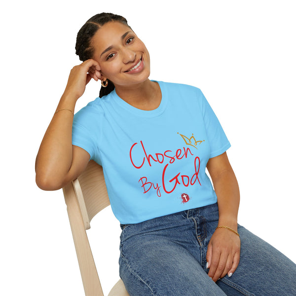 Chosen By God | Unisex Softstyle T-Shirt - Faith-Inspired Apparel for Everyday Wear