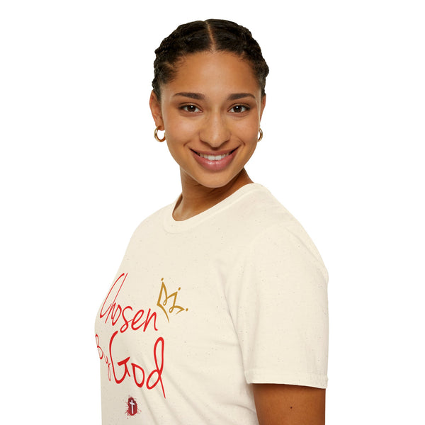 Chosen By God | Unisex Softstyle T-Shirt - Faith-Inspired Apparel for Everyday Wear
