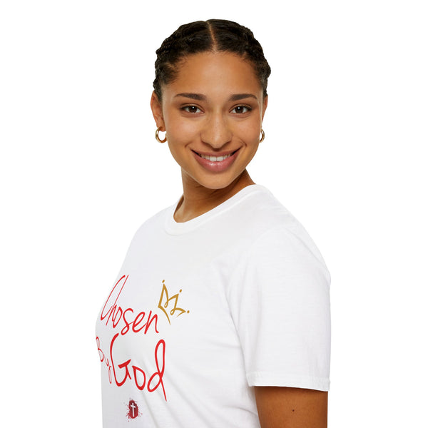 Chosen By God | Unisex Softstyle T-Shirt - Faith-Inspired Apparel for Everyday Wear