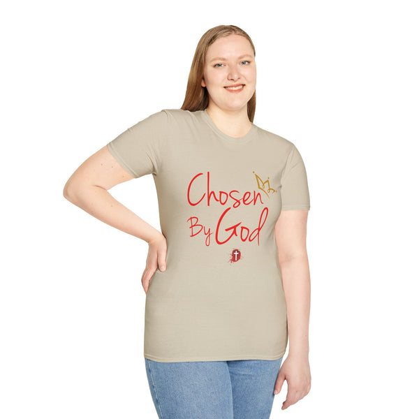 Chosen By God | Unisex Softstyle T-Shirt - Faith-Inspired Apparel for Everyday Wear