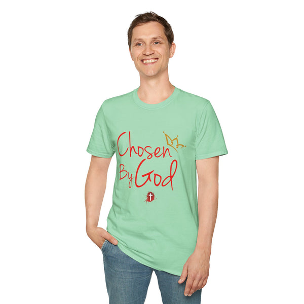 Chosen By God | Unisex Softstyle T-Shirt - Faith-Inspired Apparel for Everyday Wear