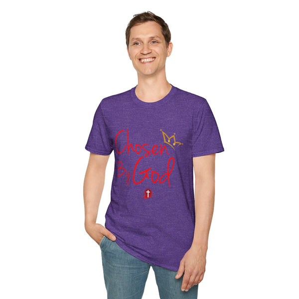 Chosen By God | Unisex Softstyle T-Shirt - Faith-Inspired Apparel for Everyday Wear