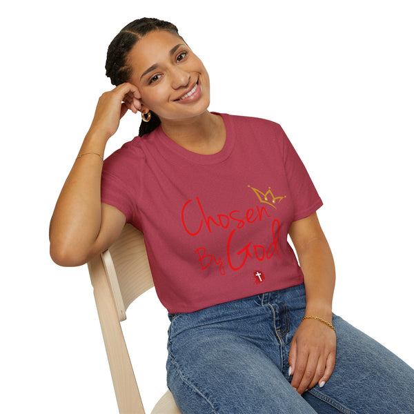 Chosen By God | Unisex Softstyle T-Shirt - Faith-Inspired Apparel for Everyday Wear
