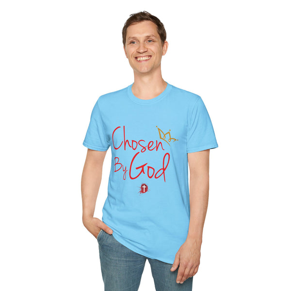 Chosen By God | Unisex Softstyle T-Shirt - Faith-Inspired Apparel for Everyday Wear