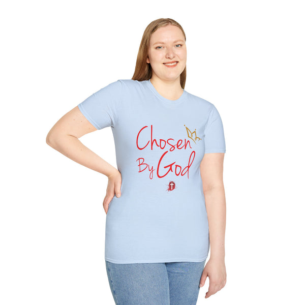 Chosen By God | Unisex Softstyle T-Shirt - Faith-Inspired Apparel for Everyday Wear