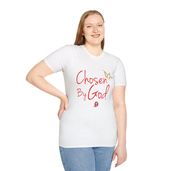 Chosen By God | Unisex Softstyle T-Shirt - Faith-Inspired Apparel for Everyday Wear