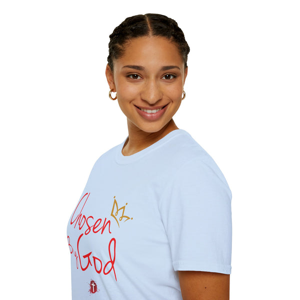 Chosen By God | Unisex Softstyle T-Shirt - Faith-Inspired Apparel for Everyday Wear