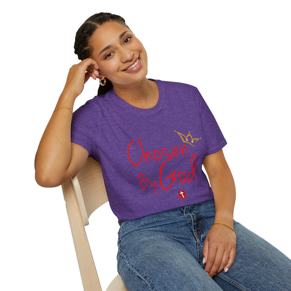 Chosen By God | Unisex Softstyle T-Shirt - Faith-Inspired Apparel for Everyday Wear