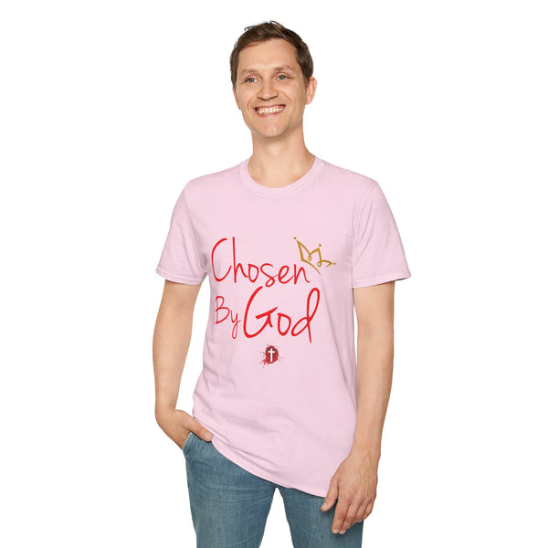 Chosen By God | Unisex Softstyle T-Shirt - Faith-Inspired Apparel for Everyday Wear