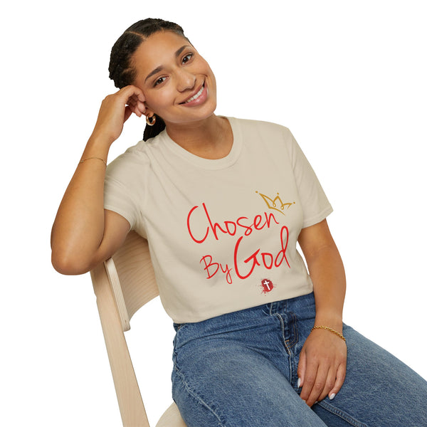 Chosen By God | Unisex Softstyle T-Shirt - Faith-Inspired Apparel for Everyday Wear