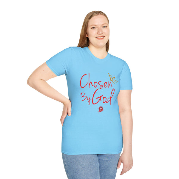 Chosen By God | Unisex Softstyle T-Shirt - Faith-Inspired Apparel for Everyday Wear