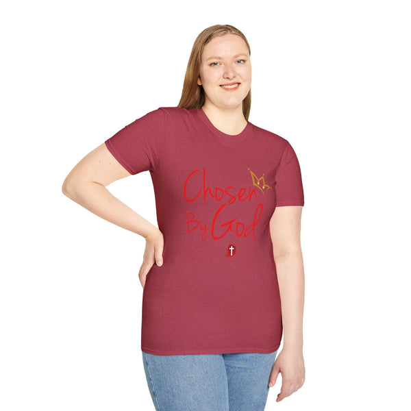 Chosen By God | Unisex Softstyle T-Shirt - Faith-Inspired Apparel for Everyday Wear