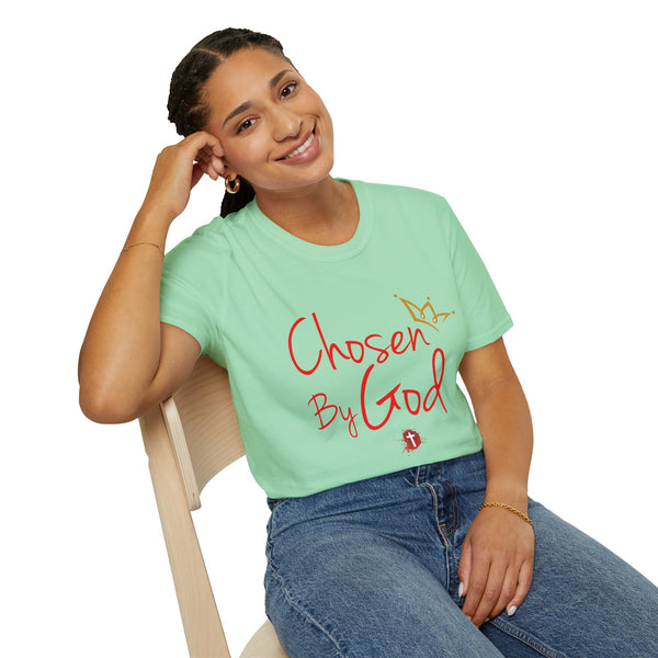 Chosen By God | Unisex Softstyle T-Shirt - Faith-Inspired Apparel for Everyday Wear