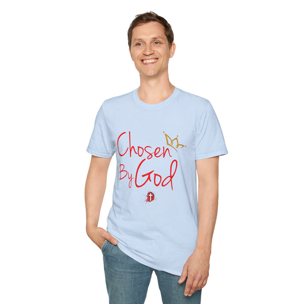 Chosen By God | Unisex Softstyle T-Shirt - Faith-Inspired Apparel for Everyday Wear