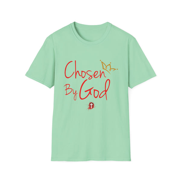 Chosen By God | Unisex Softstyle T-Shirt - Faith-Inspired Apparel for Everyday Wear