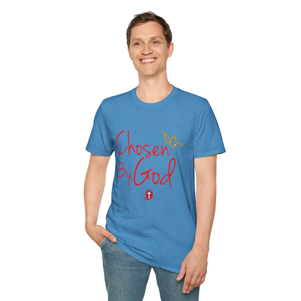 Chosen By God | Unisex Softstyle T-Shirt - Faith-Inspired Apparel for Everyday Wear