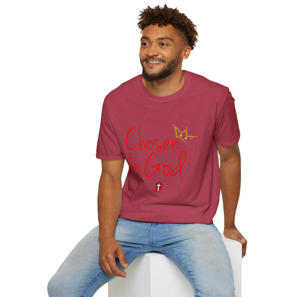 Chosen By God | Unisex Softstyle T-Shirt - Faith-Inspired Apparel for Everyday Wear