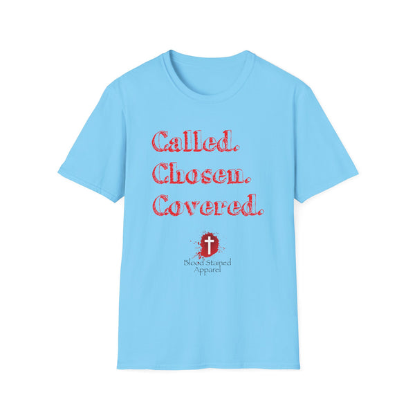 Called. Chosen. Covered. | Unisex Softstyle T-Shirt