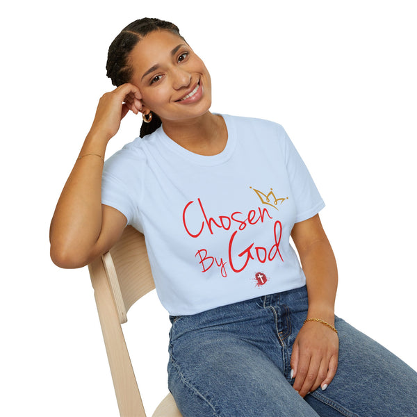 Chosen By God | Unisex Softstyle T-Shirt - Faith-Inspired Apparel for Everyday Wear