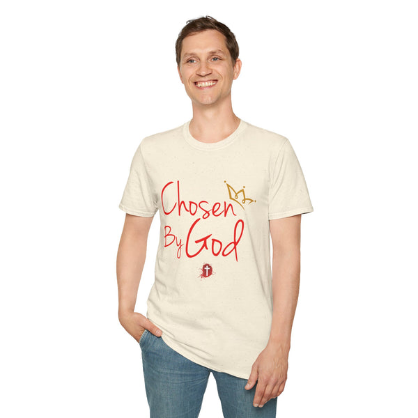 Chosen By God | Unisex Softstyle T-Shirt - Faith-Inspired Apparel for Everyday Wear