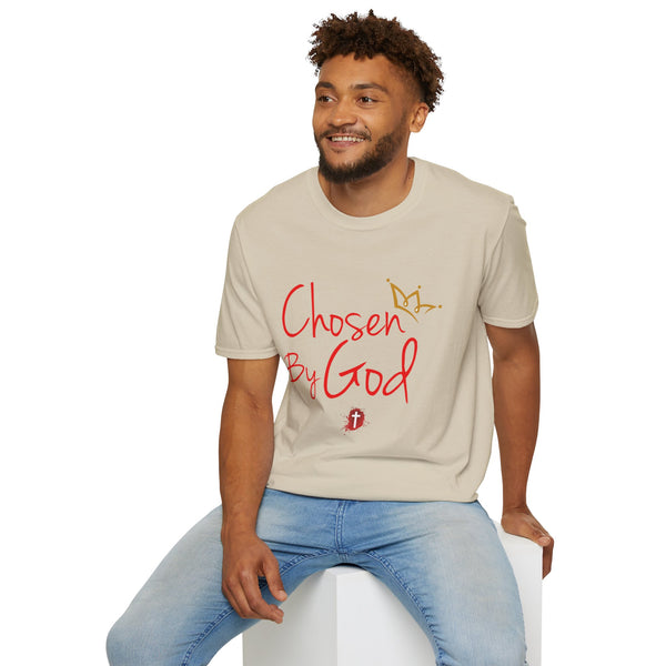 Chosen By God | Unisex Softstyle T-Shirt - Faith-Inspired Apparel for Everyday Wear
