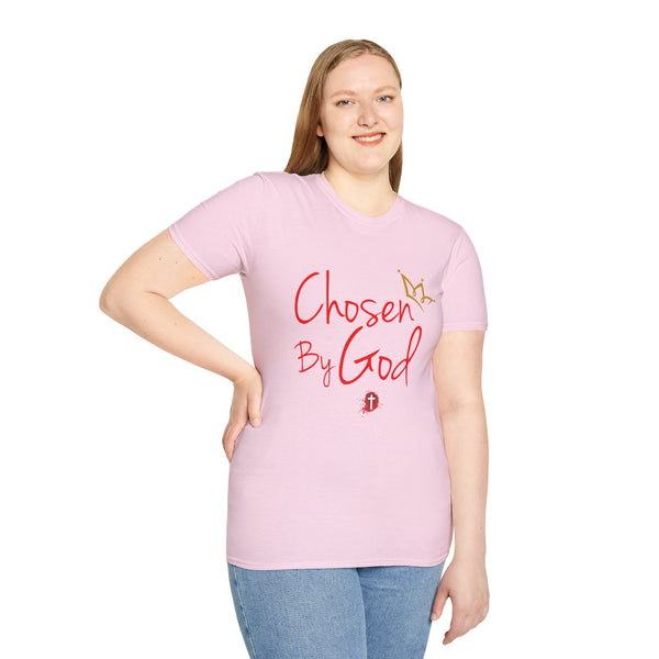 Chosen By God | Unisex Softstyle T-Shirt - Faith-Inspired Apparel for Everyday Wear