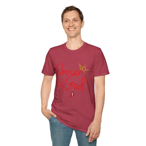Chosen By God | Unisex Softstyle T-Shirt - Faith-Inspired Apparel for Everyday Wear