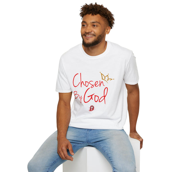 Chosen By God | Unisex Softstyle T-Shirt - Faith-Inspired Apparel for Everyday Wear
