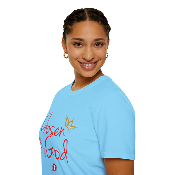 Chosen By God | Unisex Softstyle T-Shirt - Faith-Inspired Apparel for Everyday Wear