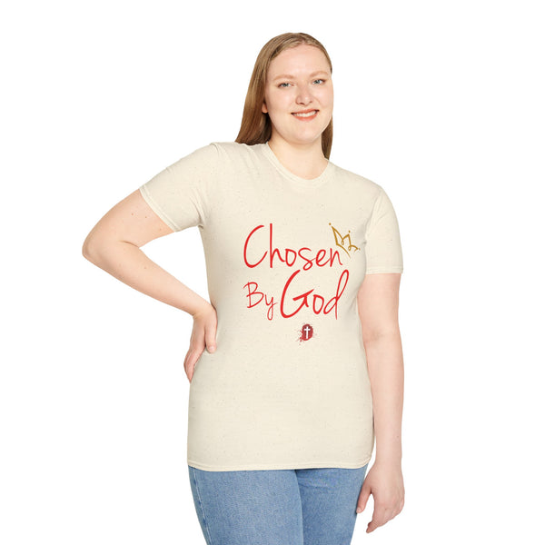 Chosen By God | Unisex Softstyle T-Shirt - Faith-Inspired Apparel for Everyday Wear