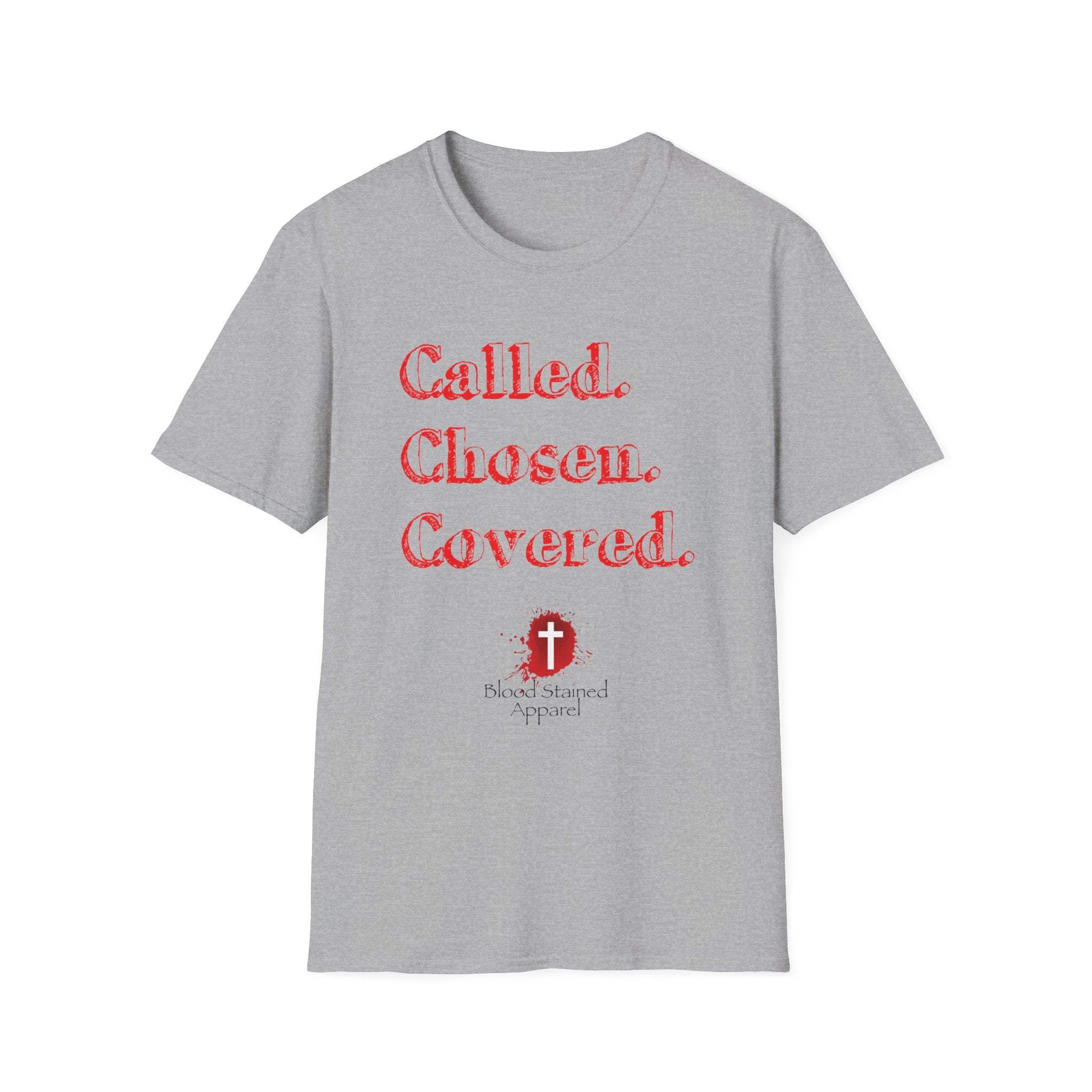 Called. Chosen. Covered. | Unisex Softstyle T-Shirt