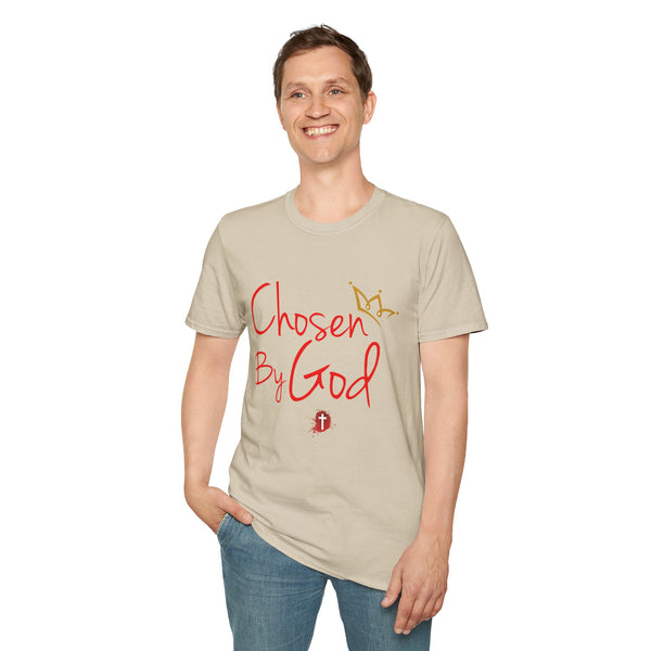 Chosen By God | Unisex Softstyle T-Shirt - Faith-Inspired Apparel for Everyday Wear