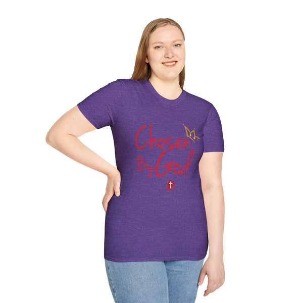 Chosen By God | Unisex Softstyle T-Shirt - Faith-Inspired Apparel for Everyday Wear