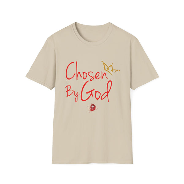 Chosen By God | Unisex Softstyle T-Shirt - Faith-Inspired Apparel for Everyday Wear